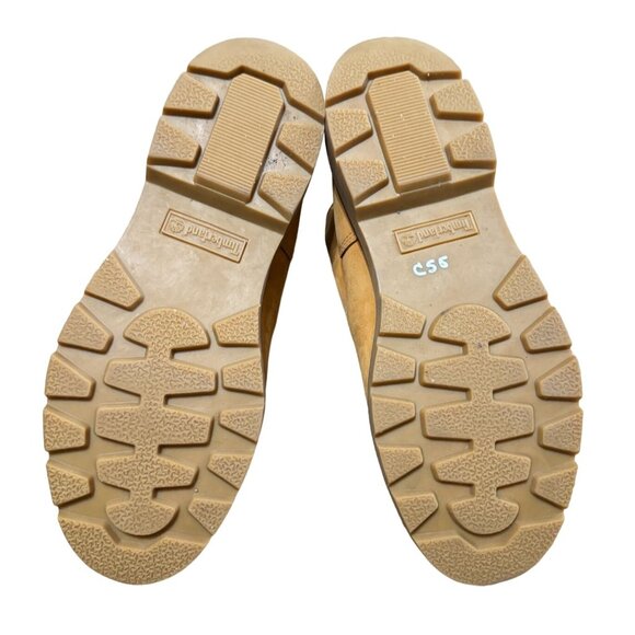 COPY - TIMBERLAND BOOTS SIZE 12 TAN WHEAT NUBUCK WATERPROOF 6" STREETWEAR MENS - Picture 8 of 8